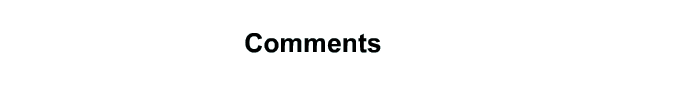 Comments